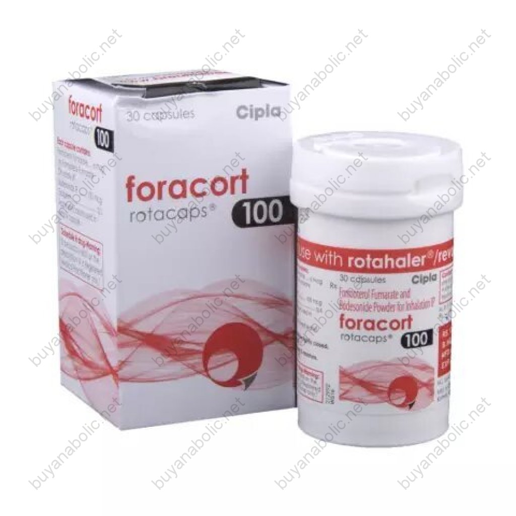 Foracort Rotacaps 100 mcg - Budesonide - Cipla, India Foracort Rotacaps 100 mcg - Budesonide - Cipla, India