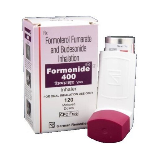 Formonide Forte Inhaler 400 mcg - Budesonide,Formoterol - Cadila, India