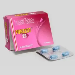 Forzest 20 mg - Tadalafil - Ranbaxy, India