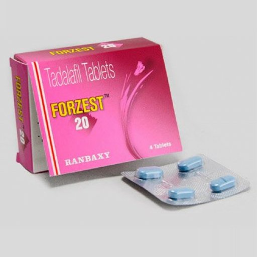 Forzest 20 mg - Tadalafil - Ranbaxy, India