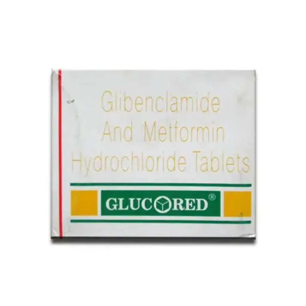 Glucored - Glibenclamide,Metformin - Sun Pharma, India