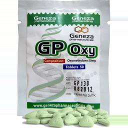 GP Oxy - Oxymetholone - Geneza Pharmaceuticals