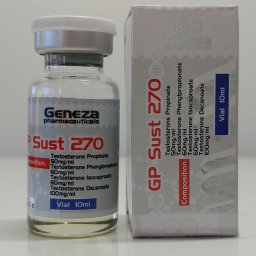 GP Sust 270 - Testosterone Acetate,Testosterone Propionate,Testosterone PhenylPropionate,Testosterone Isocaproate,Testosterone Decanoate - Geneza Pharmaceuticals GP Sust 270 - Testosterone Acetate,Testosterone Propionate,Testosterone PhenylPropionate,Testosterone Isocaproate,Testosterone Decanoate - Geneza Pharmaceuticals