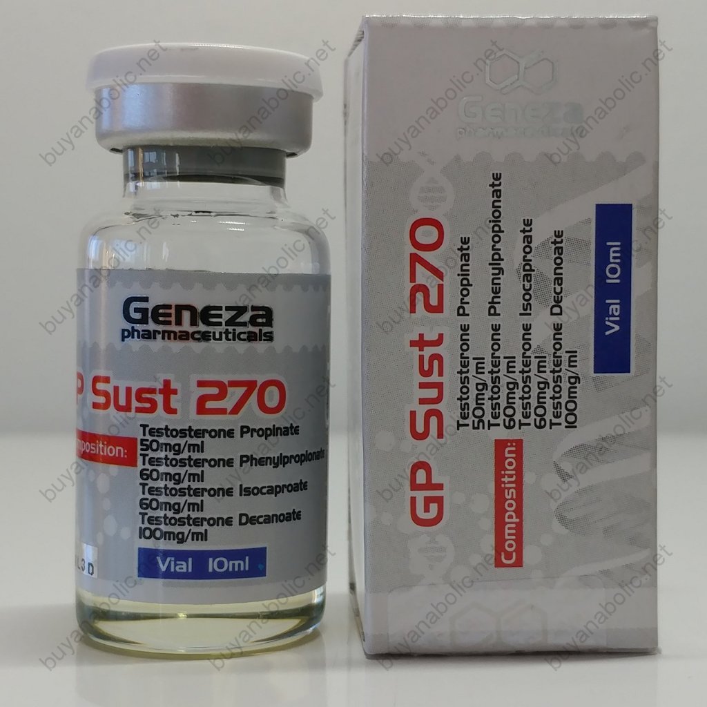 GP Sust 270 - Testosterone Acetate - Geneza Pharmaceuticals GP Sust 270 - Testosterone Acetate - Geneza Pharmaceuticals