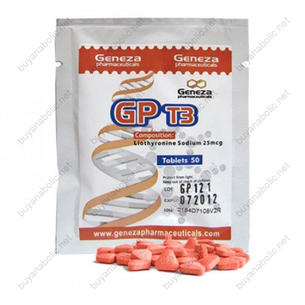 GP T3 - Liothyronine Sodium - Geneza Pharmaceuticals GP T3 - Liothyronine Sodium - Geneza Pharmaceuticals