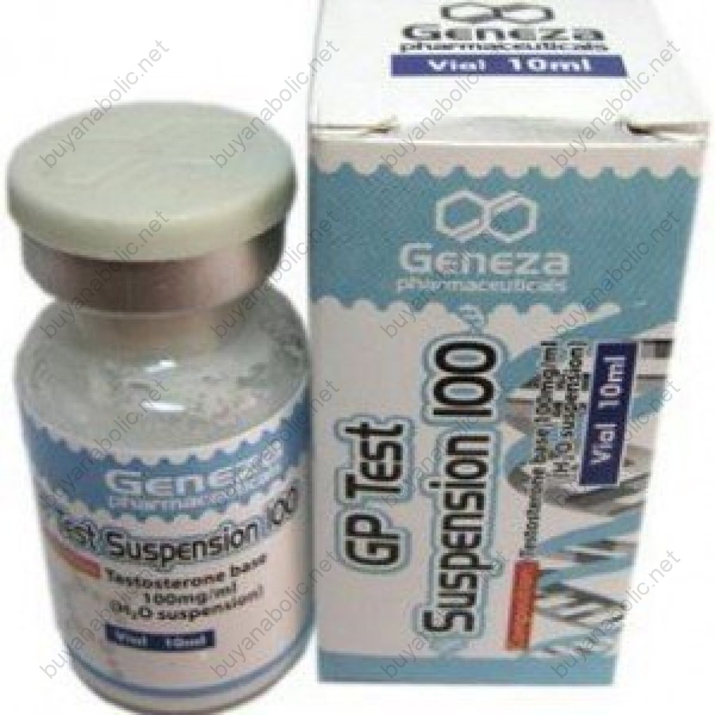 GP Test Suspension 100 - Testosterone Suspension - Geneza Pharmaceuticals GP Test Suspension 100 - Testosterone Suspension - Geneza Pharmaceuticals