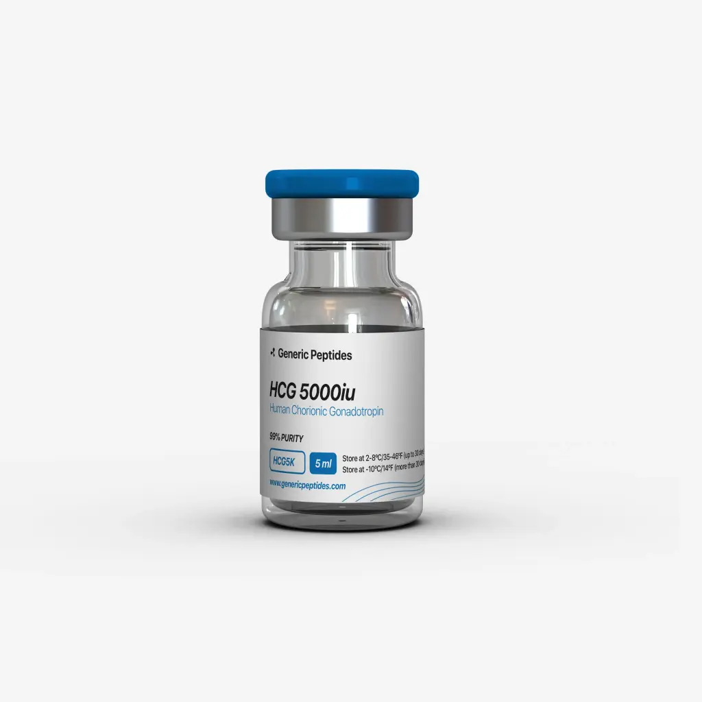 HCG 5000 IU - Human Chorionic Gonadotropin - Generic Peptides