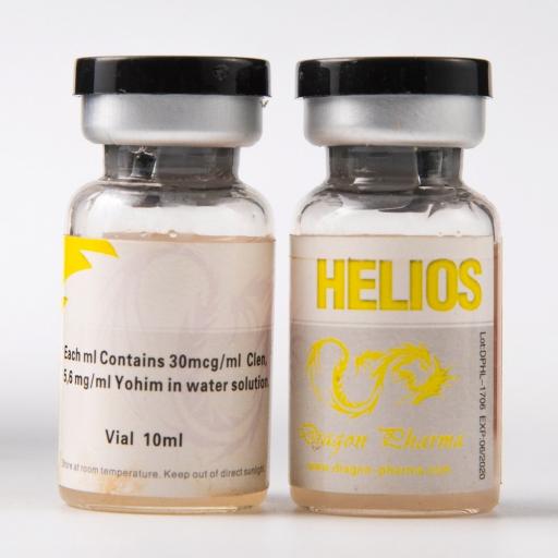 Helios - Clenbuterol,Yohimbine - Dragon Pharma, Europe