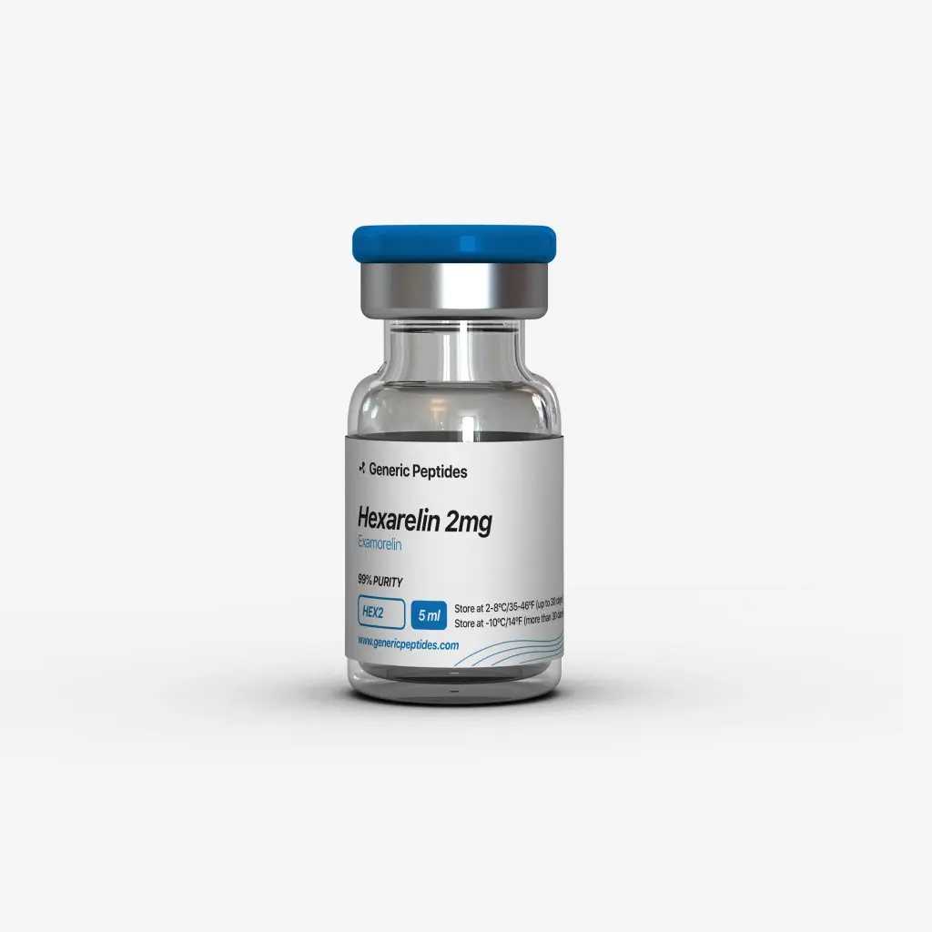 Hexarelin 2 mg - Growth Hormone Releasing Peptide Injection - Generic Peptides