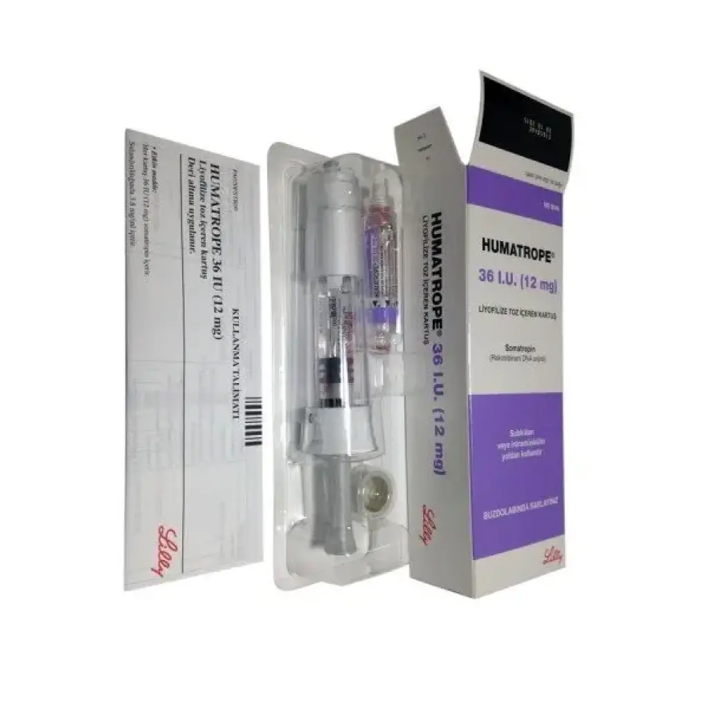 Humatrope 36iu (12mg) - Human Growth Hormone - Lilly, Turkey Humatrope 36iu (12mg) - Human Growth Hormone - Lilly, Turkey