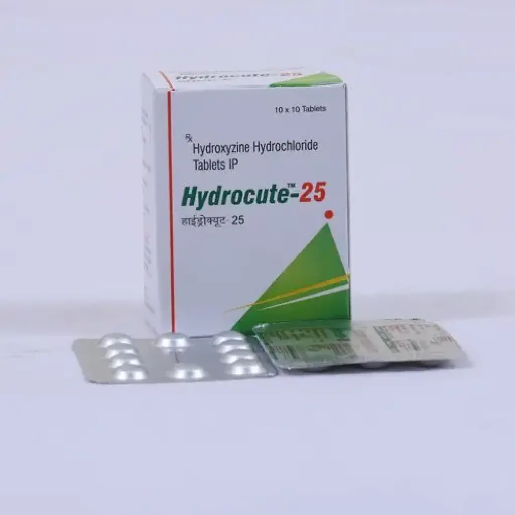 Hydrocute 25 mg - Hydroxyzine - Cutis Biologicals