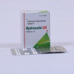 Hydrocute 25 mg - Hydroxyzine - Cutis Biologicals Hydrocute 25 mg - Hydroxyzine - Cutis Biologicals