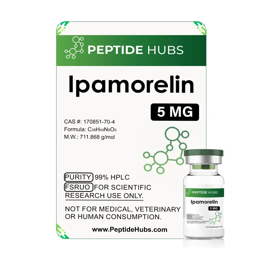 Ipamorelin 5mg - Ipamorelin - Peptide Hubs