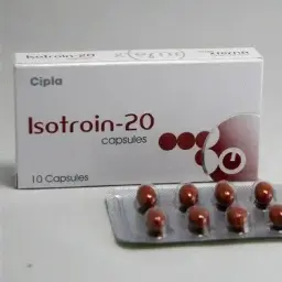 Isotroin 20 mg (Roaccutane) - Isotretinoin - Cipla, India