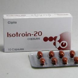 Isotroin 20 mg (Roaccutane) - Isotretinoin - Cipla, India