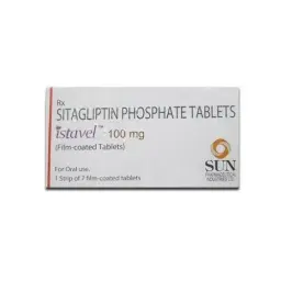 Istavel 100 mg - Sitagliptin - Sun Pharma, India