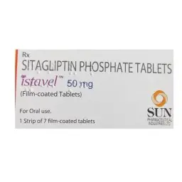 Istavel 50 mg - Sitagliptin - Sun Pharma, India