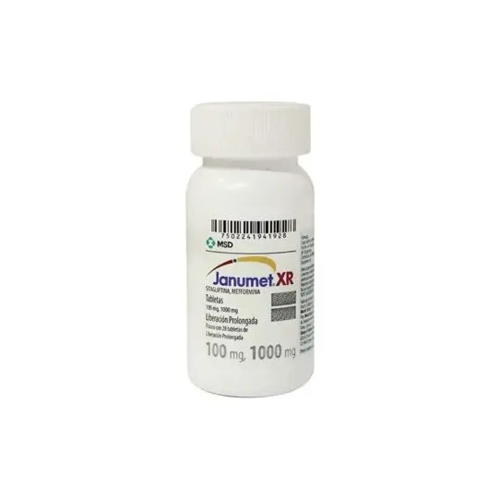Janumet XR 100/1000 mg - Sitagliptin,Metformin - MSD