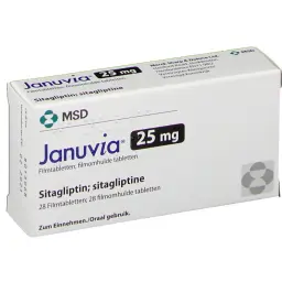 Januvia 25 mg - Sitagliptin - MSD