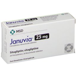 Januvia 25 mg - Sitagliptin - MSD