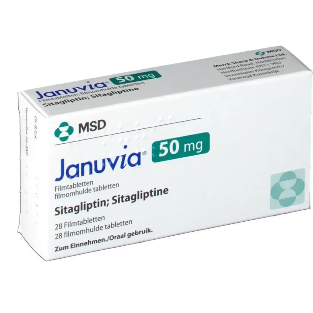 Januvia 50 mg - Sitagliptin - MSD