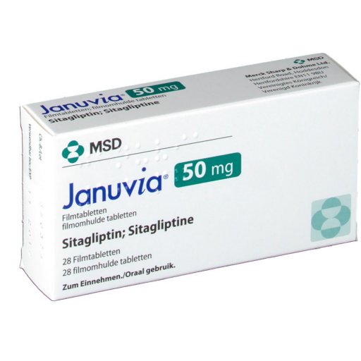 Januvia 50 mg - Sitagliptin - MSD