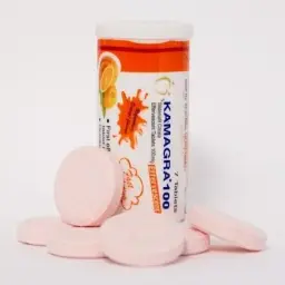 Kamagra Effervescent 100 mg - Sildenafil Citrate - Ajanta Pharma, India