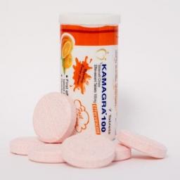 Kamagra Effervescent 100 mg - Sildenafil Citrate - Ajanta Pharma, India