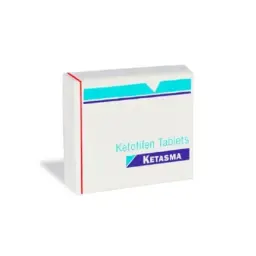 Ketasma 1 mg - Ketotifen - Sun Pharma, India