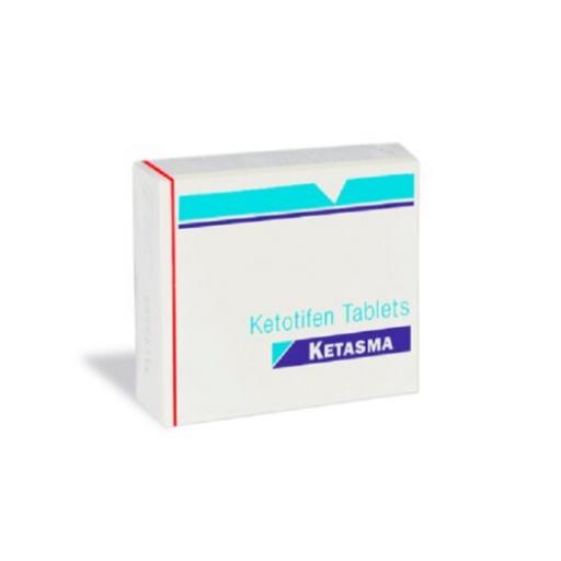 Ketasma 1 mg - Ketotifen - Sun Pharma, India