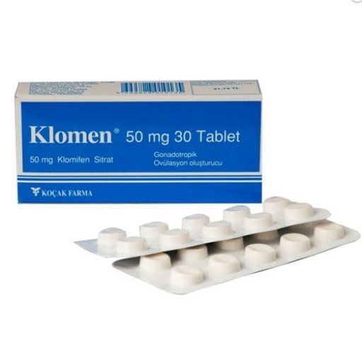 Klomen - Clomiphene Citrate - Kocak Farma, Turkey