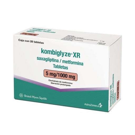 Kombiglyze XR 5/1000 mg - Saxagliptin,Metformin - AstraZeneca