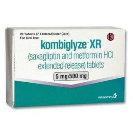 Kombiglyze XR 5/500 mg - Saxagliptin,Metformin - AstraZeneca