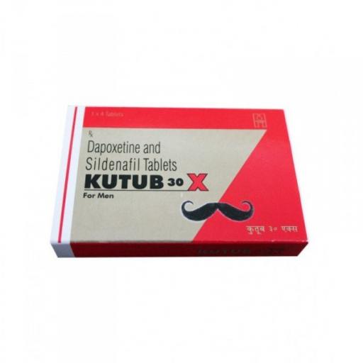 Kutub-X - Sildenafil,Dapoxetine - Hetero Healthcare Ltd.