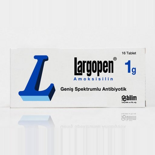 Largopen 1 mg - Amoksisilin - Bilim Pharmaceutic, Turkey