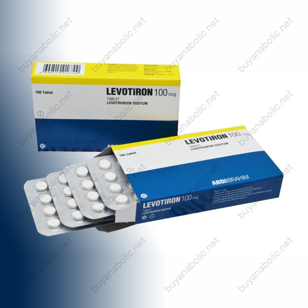 Levotiron 100mcg - Levothyroxine Sodium - Abdi Ibrahim, Turkey Levotiron 100mcg - Levothyroxine Sodium - Abdi Ibrahim, Turkey