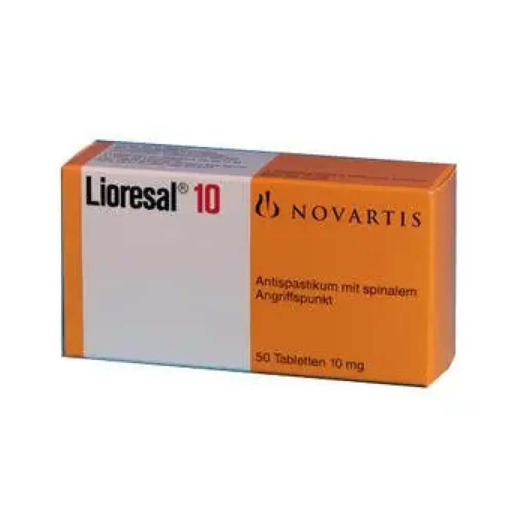 Lioresal 10 mg - Baclofen - Novartis