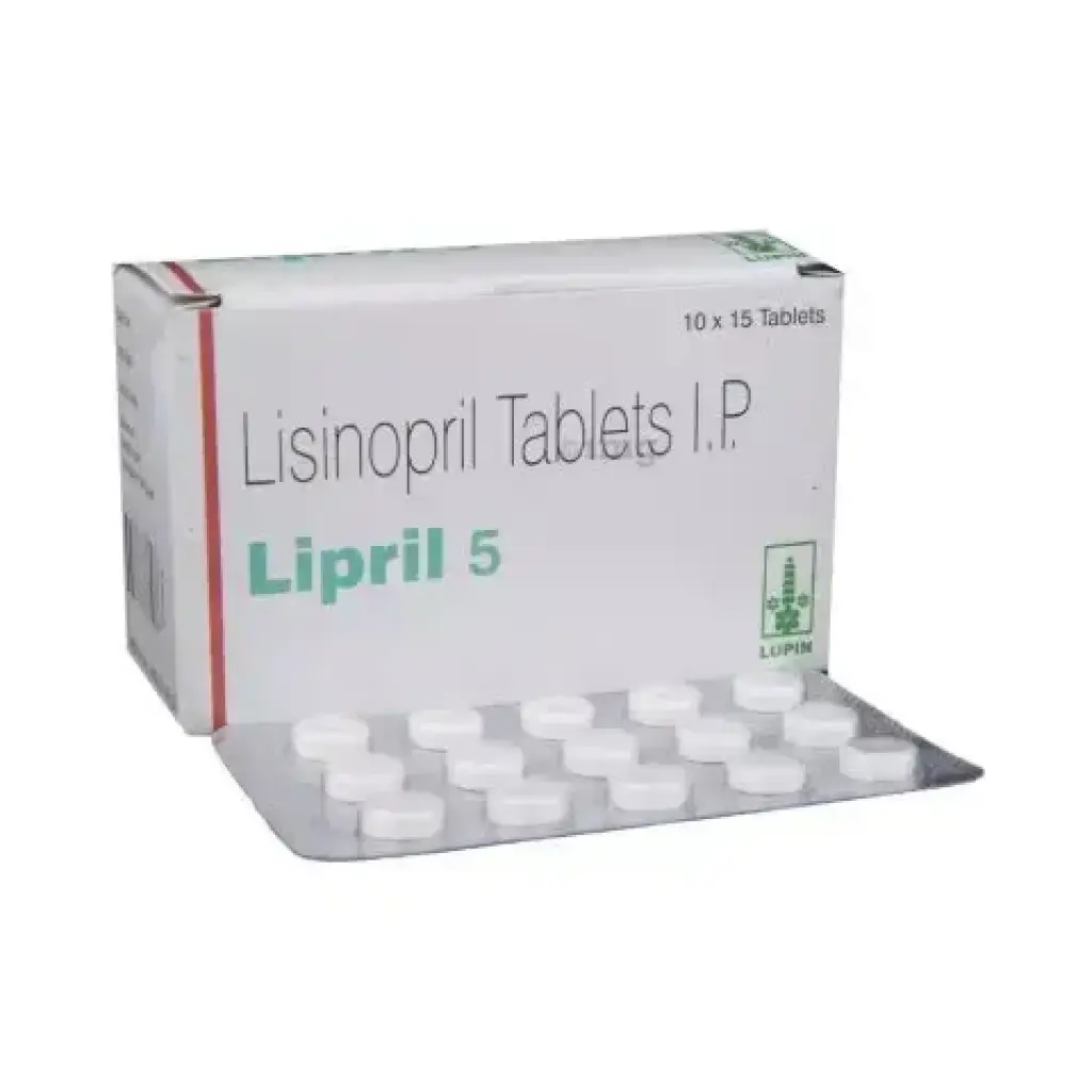 Lipril 5 mg - Lisinopril - Lupin Ltd.