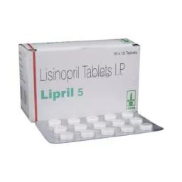 Lipril 5 mg - Lisinopril - Lupin Ltd.