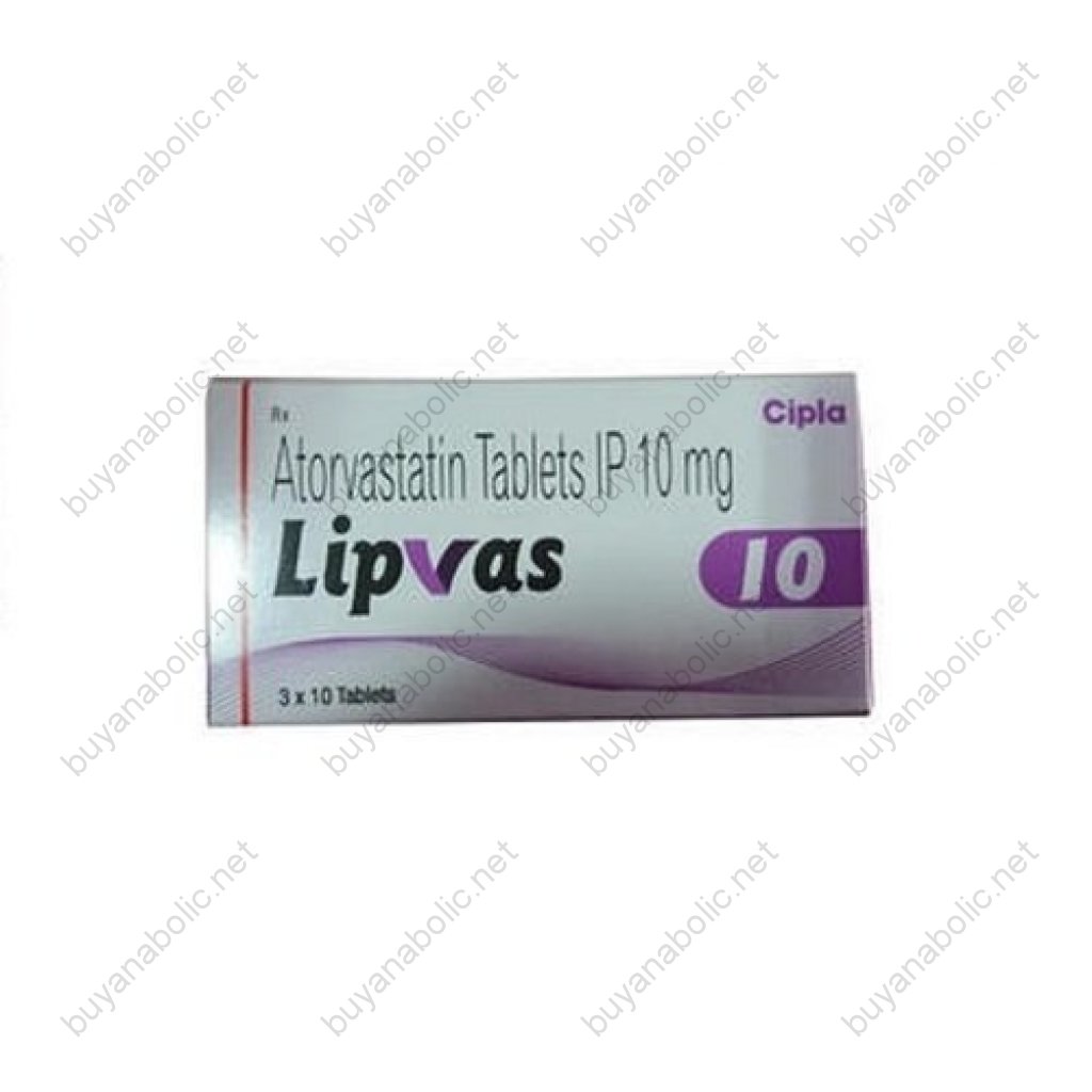 Lipvas 10 mg - Atorvastatin - Cipla, India Lipvas 10 mg - Atorvastatin - Cipla, India