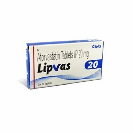 Lipvas 20 mg - Atorvastatin - Cipla, India