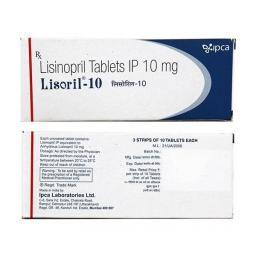 Lisoril 10 mg  - Lisinopril - Ipca Laboratories Ltd.