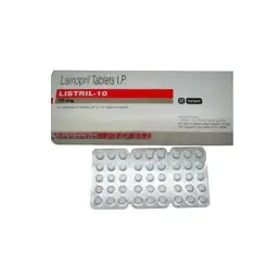 Listril 10 mg - Lisinopril - Torrent Pharma