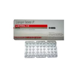 Listril 10 mg  - Lisinopril - Torrent Pharma