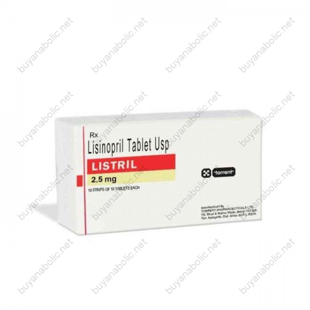 Listril 2.5 mg - Lisinopril - Torrent Pharma Listril 2.5 mg - Lisinopril - Torrent Pharma