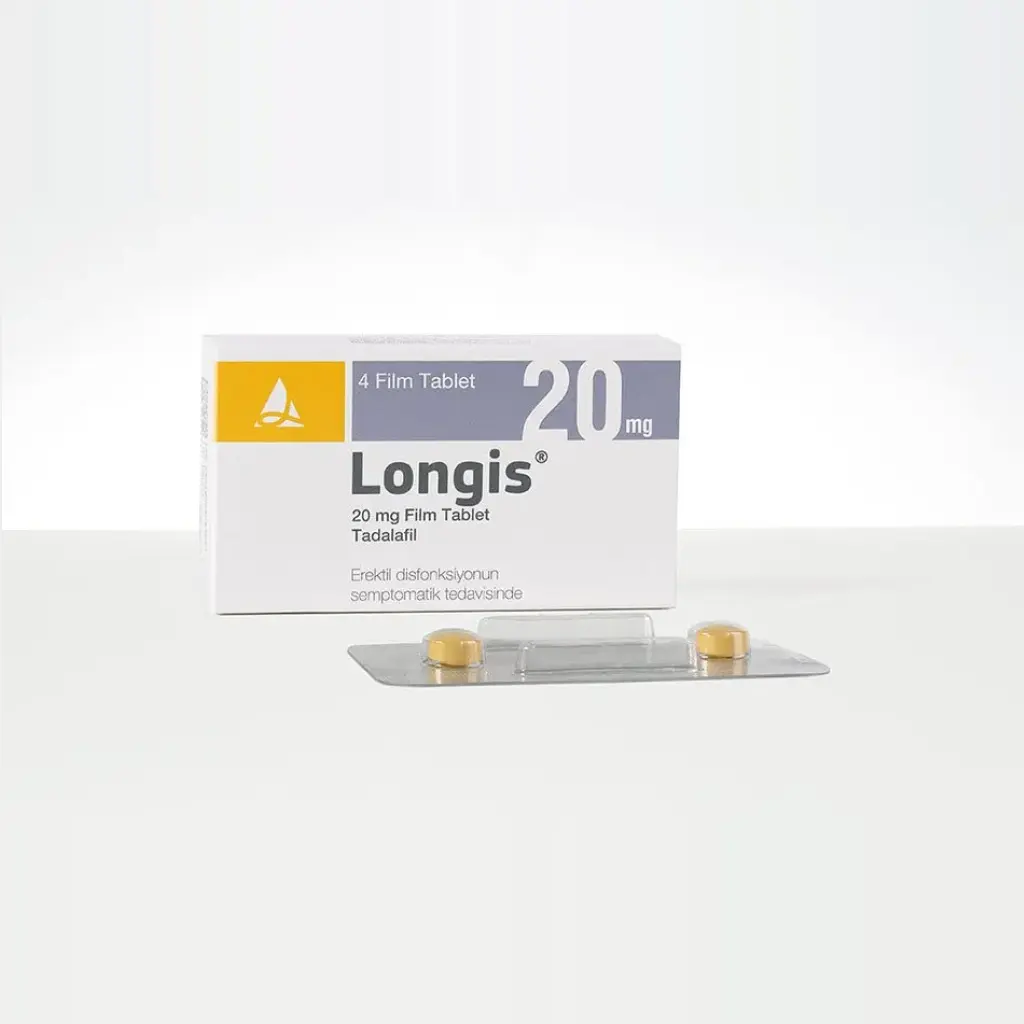 Longis 20 mg - Tadalafil - Santa Pharma Longis 20 mg - Tadalafil - Santa Pharma