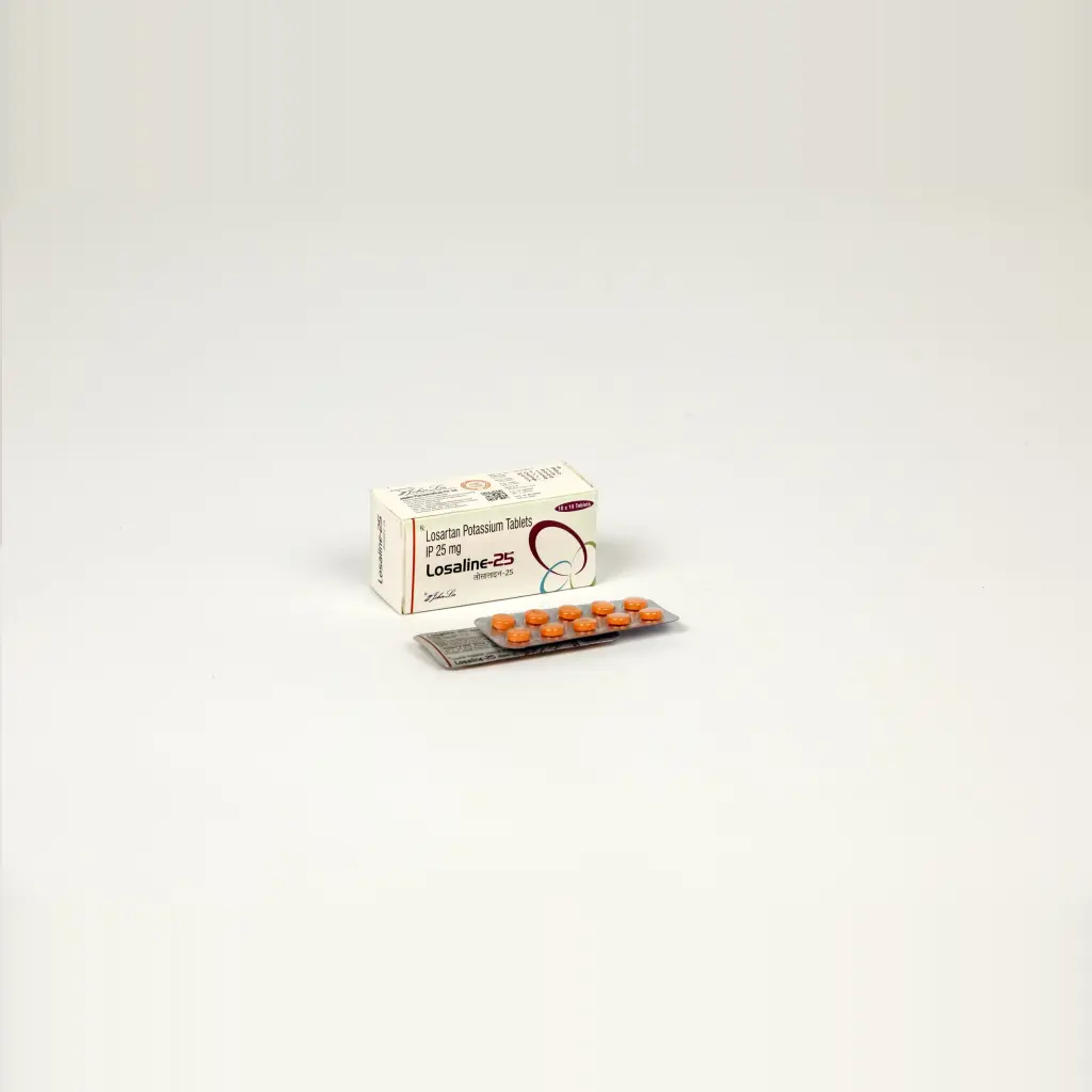 Losaline 25 mg - Losartan - Johnlee Pharmaceutical Pvt. Ltd.