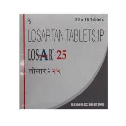 Losar 25 mg - Losartan - Unichem Laboratories Ltd.