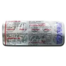 Losartas 25 mg - Losartan - Intas Pharmaceuticals Ltd.