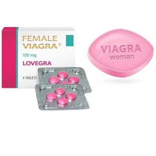 Lovegra 100 mg - Sildenafil Citrate - Ajanta Pharma, India